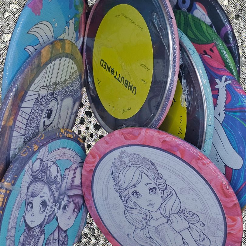 MERMAID 3-inch DIY magnetic creative canvas